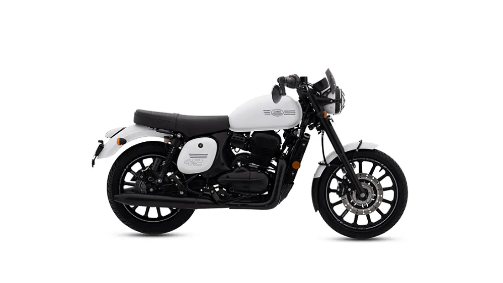 Jawa 42 sirius white matte