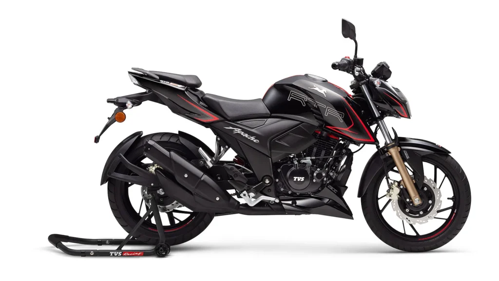 The TVS Apache RTR 200 4V Bike Under 1.5 lakh