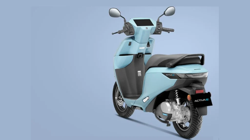 Honda Activa e back profile